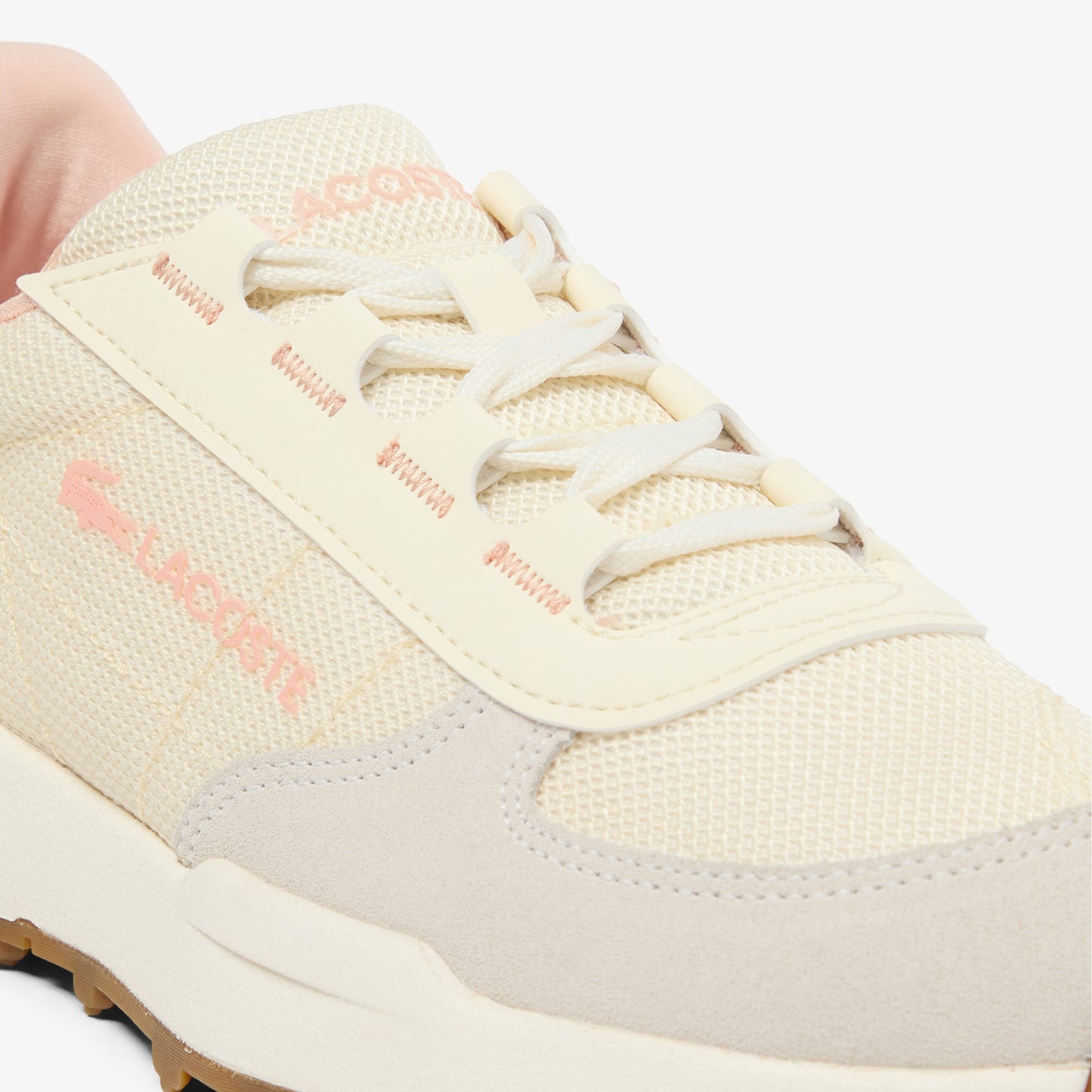 Lacoste Elite Active Evo Kadın Krem Spor Ayakkabı
