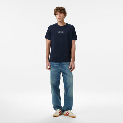 Tommy Hilfiger Brand Love Graphic Erkek Lacivert T-shirt