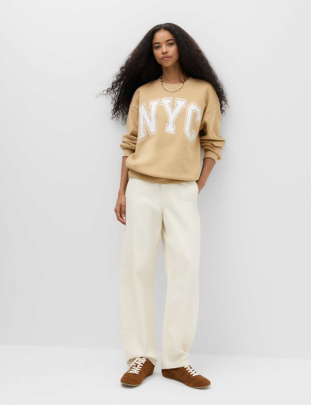 Grafik Baskılı Sweatshirt