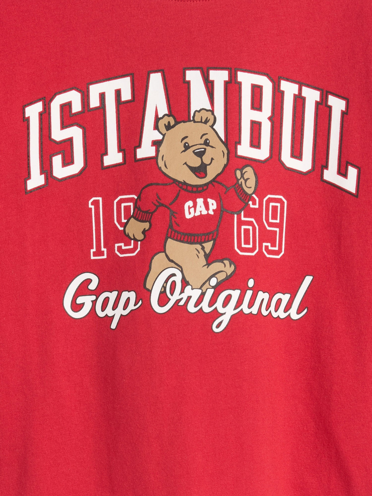 Kırmızı Baby & Toddler Grafik T-shirt