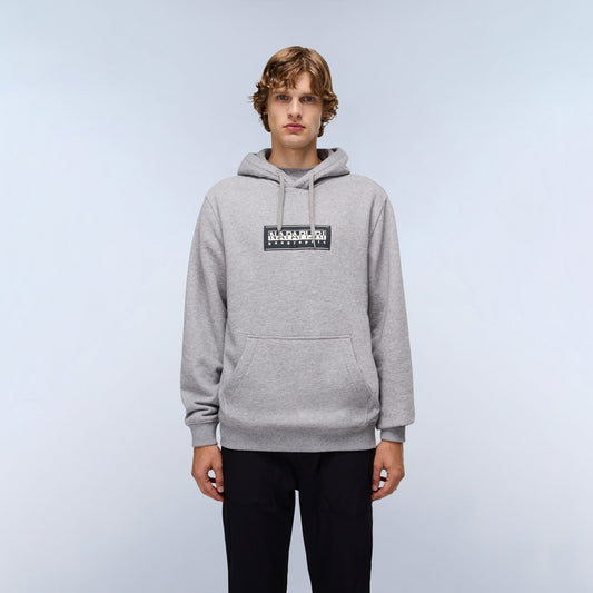 Napapijri B-box Logo Erkek Gri Sweatshirt