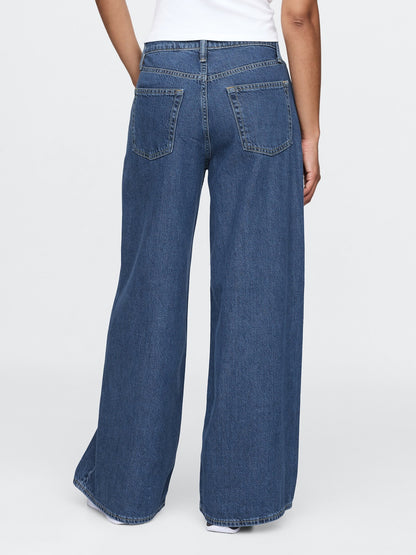 Mavi Mid Rise Ultrasoft Baggy Jean Pantolon