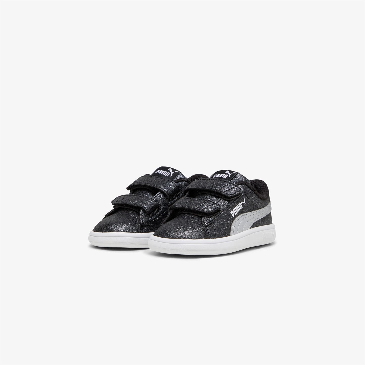 Puma Smash 3.0 Glitz Glam Bebek Siyah Simli Spor Ayakkabı