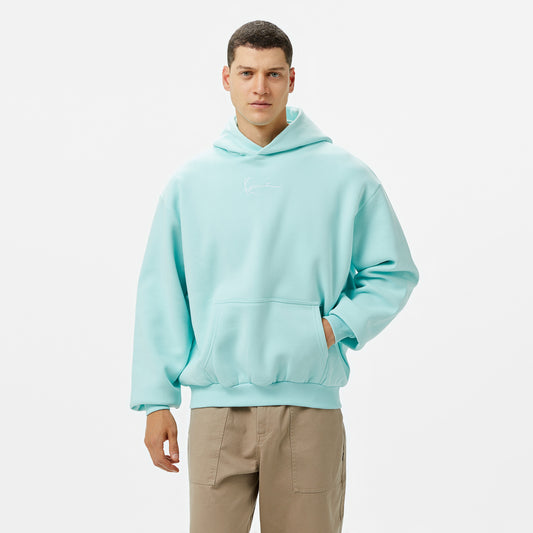 Karl Kani Small Signature Essential Os Erkek Turkuaz Hoodie