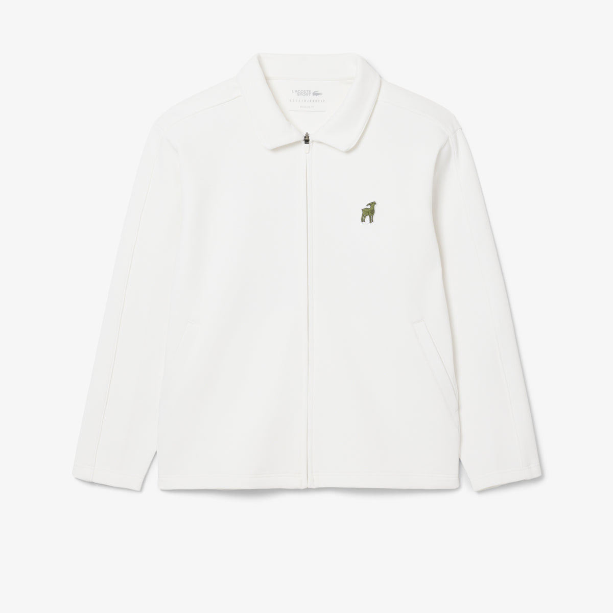Lacoste X Novak Djokovic The Goat Erkek Beyaz Sweatshirt