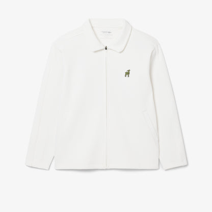 Lacoste X Novak Djokovic The Goat Erkek Beyaz Sweatshirt