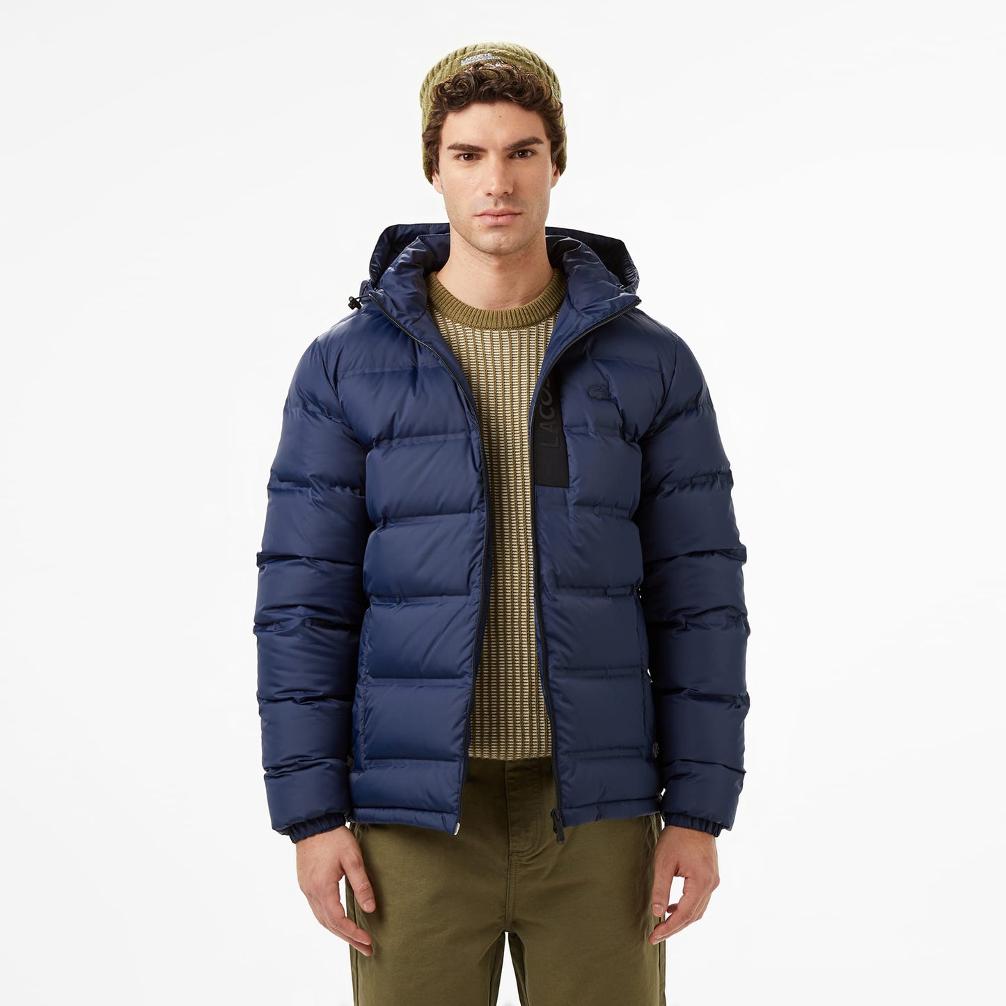 Lacoste Erkek Regular Fit Lacivert Mont
