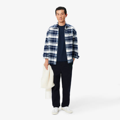 Lacoste Classic Fit Erkek Lacivert T-shirt