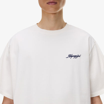 Napapijri S-fluorite Erkek Beyaz T-shirt