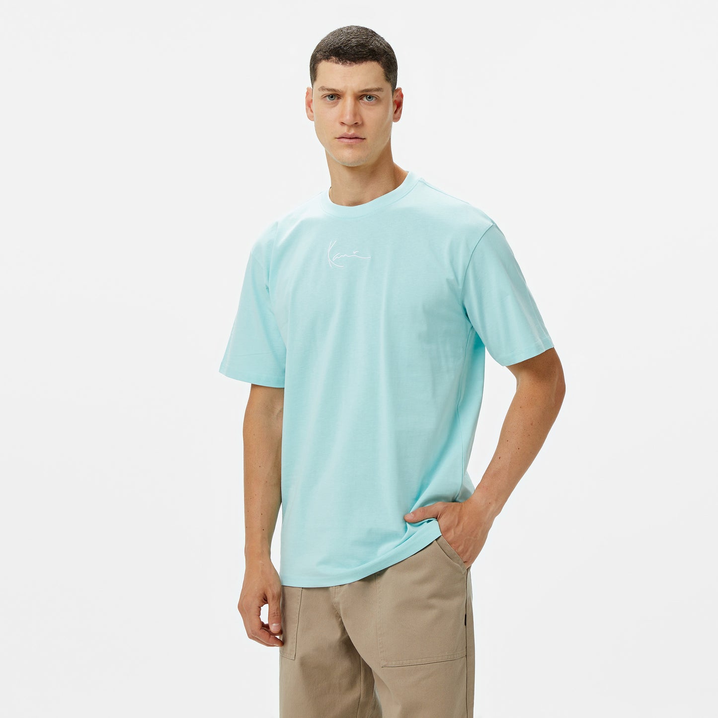Karl Kani Small Signature Essential Erkek Lacivert T-shirt