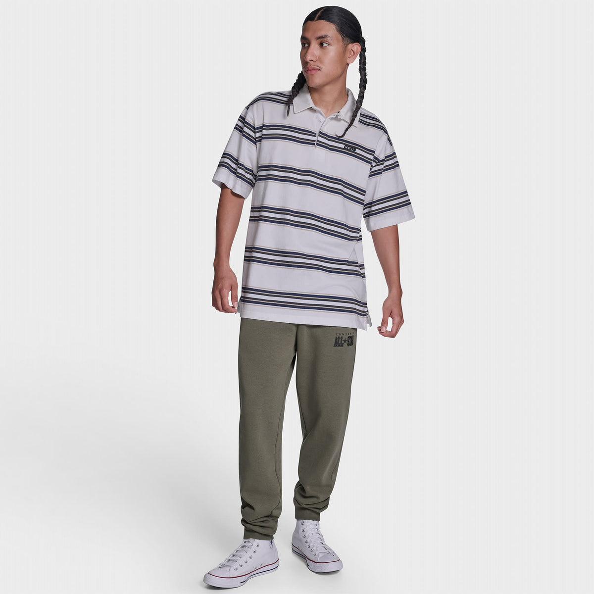 Converse Erkek Beyaz Cons Polo T-shirt