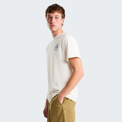 The North Face Mountain Escape Relaxed Erkek Beyaz T-shirt
