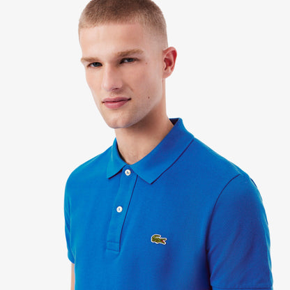 Lacoste L.12.12 Erkek Slim Fit Mavi Polo