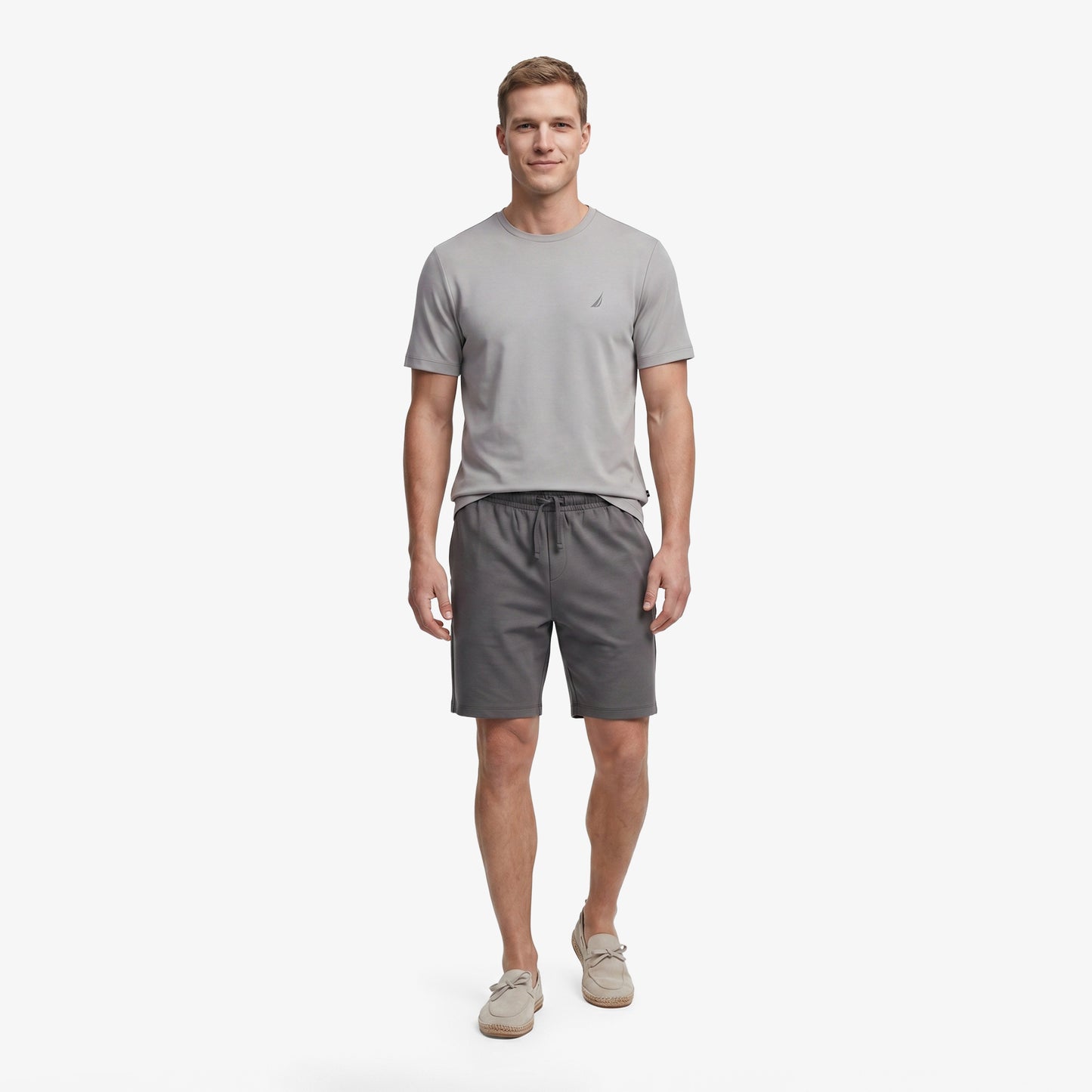 Nautica Regular Fit Erkek Gri T-shirt