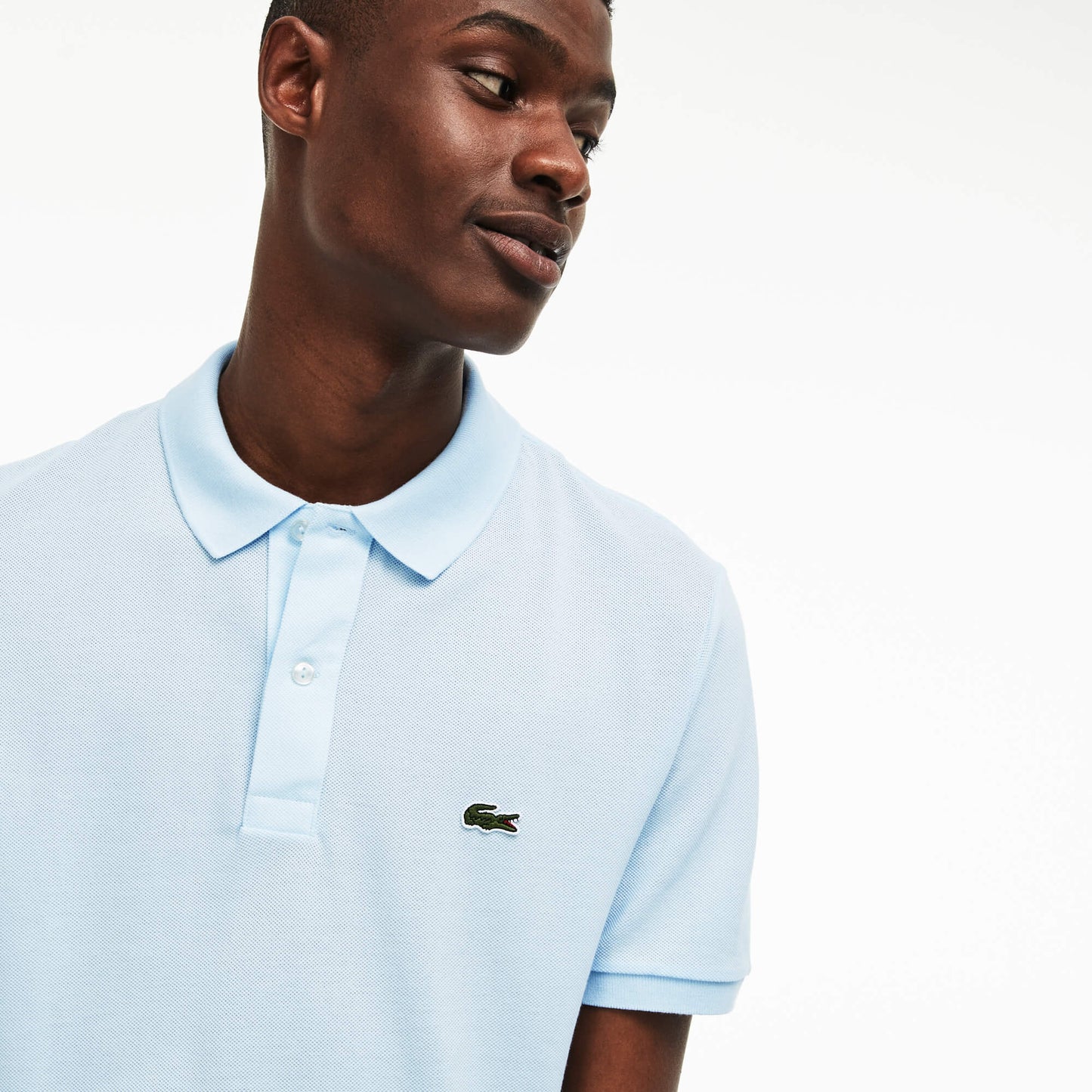 Lacoste L.12.12 Erkek Slim Fit Açık Mavi Polo