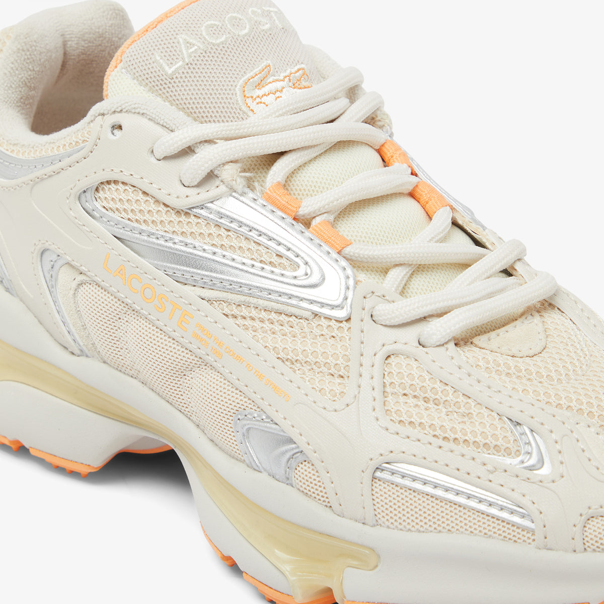 Lacoste L003 2k24 Kadın Bej Spor Ayakkabı