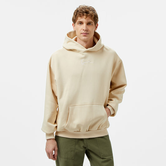 Karl Kani Small Signature Essential Os Erkek Krem Hoodie