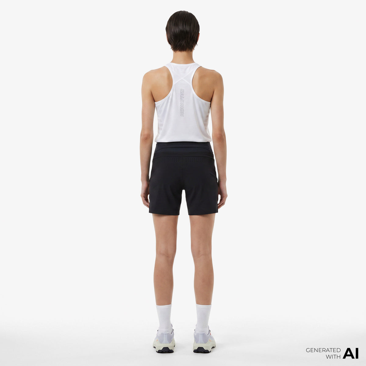 Salomon S/lab Speed 2in1 Kadın Siyah Şort