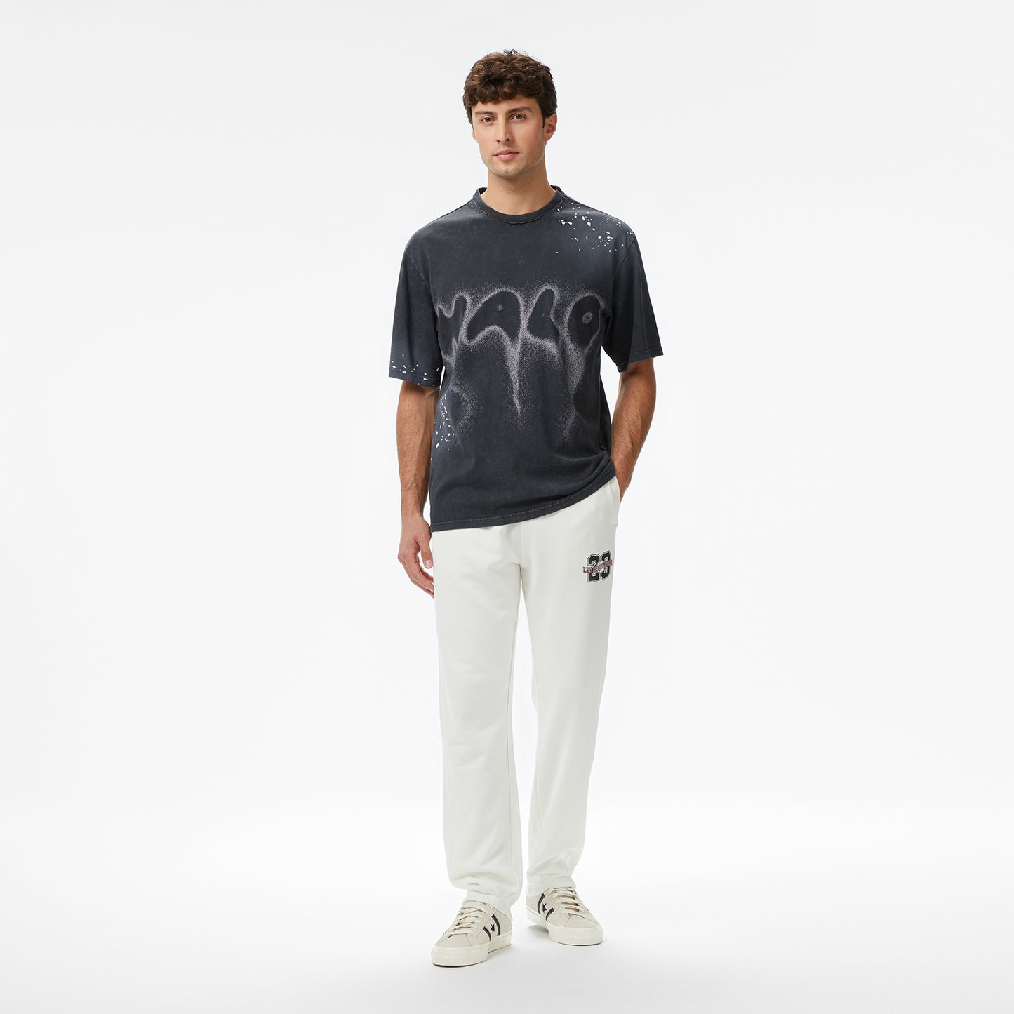 Les Benjamins Essentials 301 Erkek Siyah T-shirt