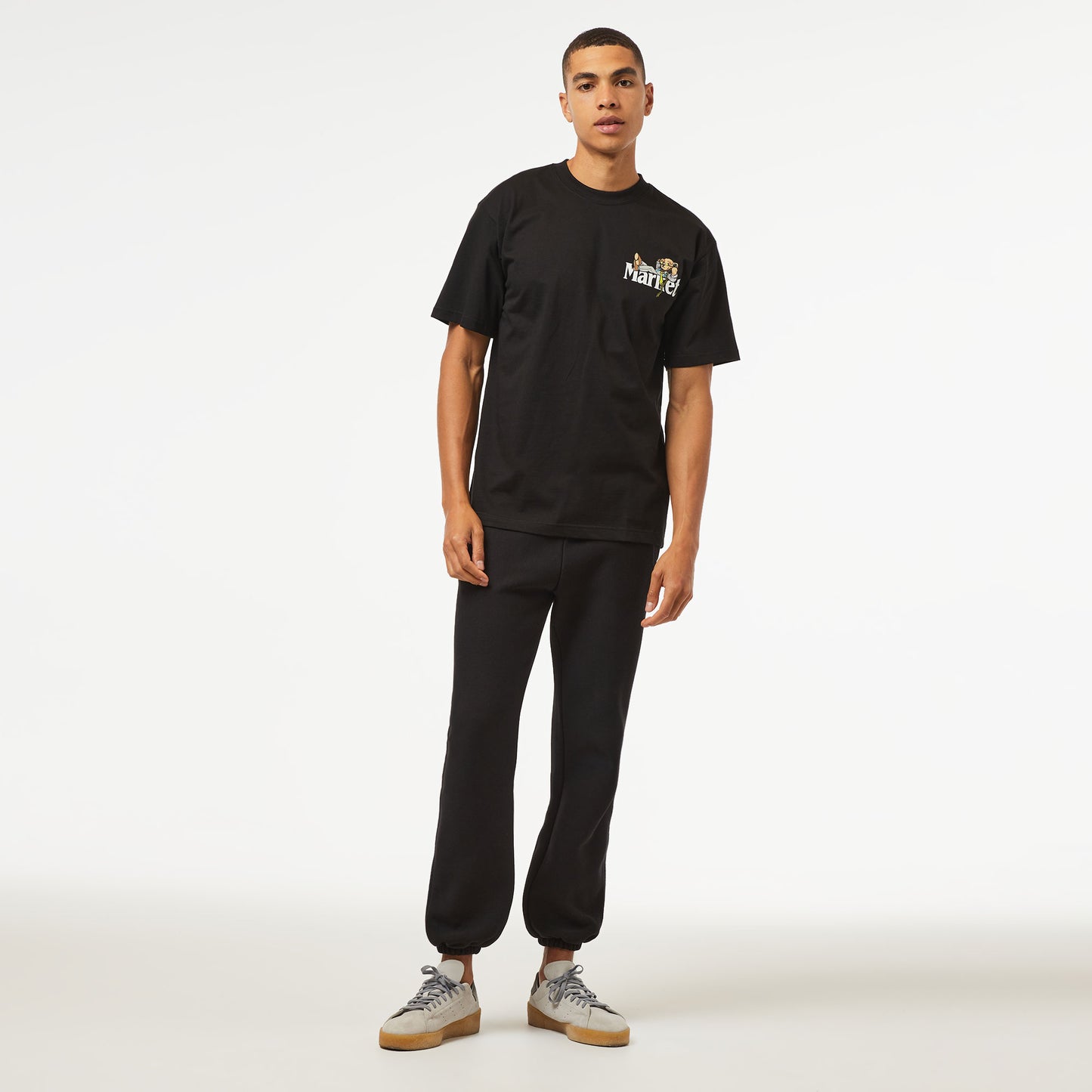 Market Better Call Bear Erkek Siyah T-shirt