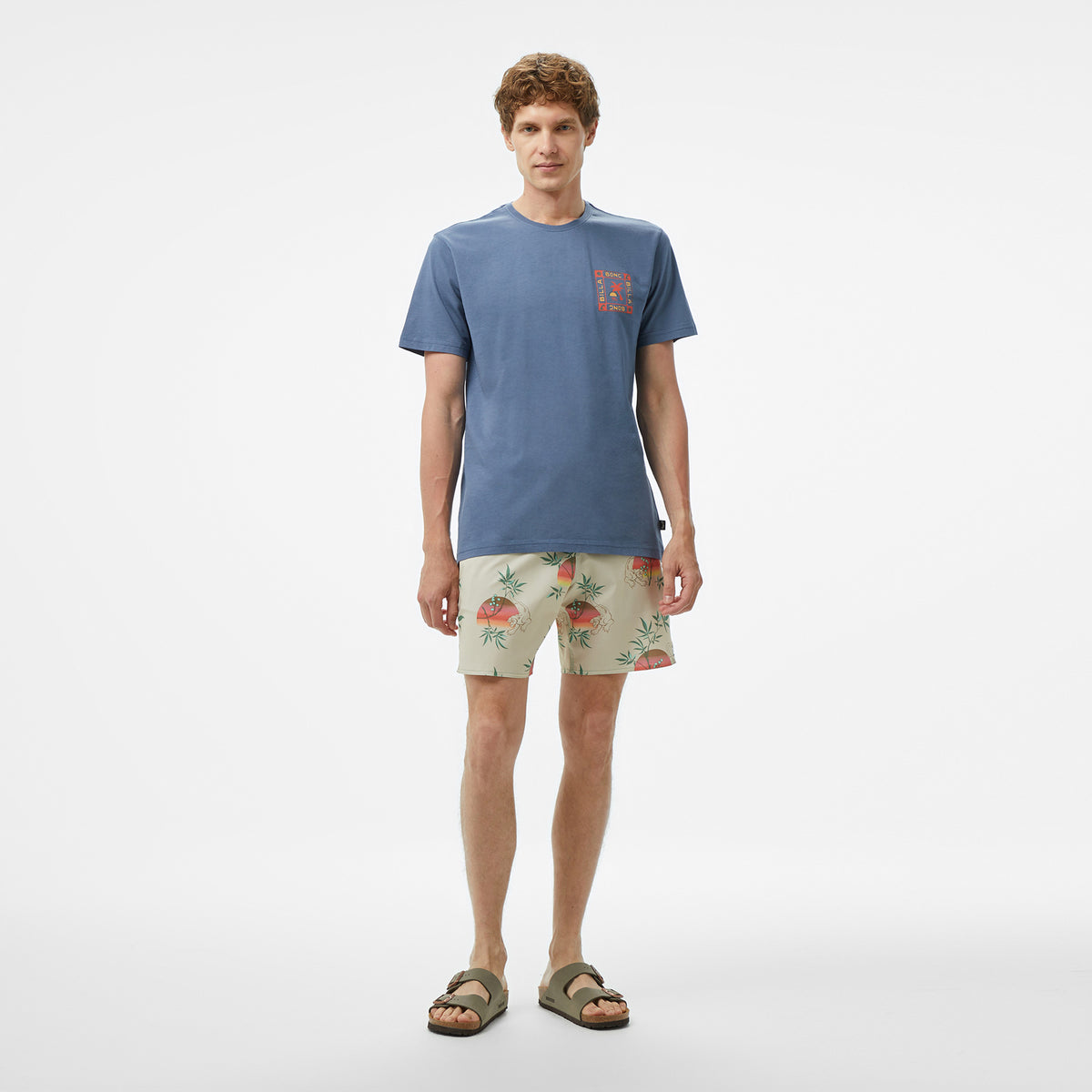 Billabong Window Premium Erkek Mavi T-shirt