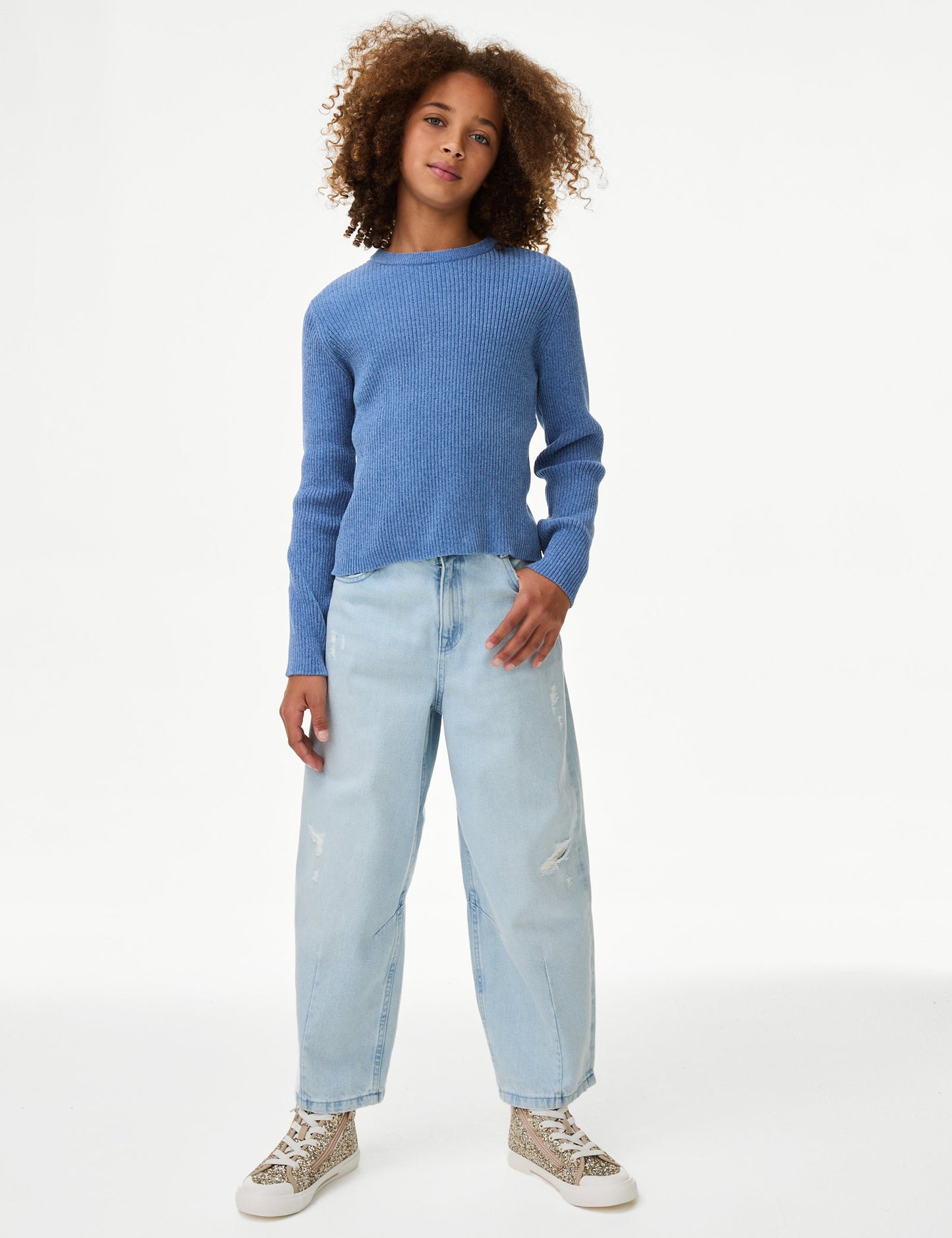 Regular Fit Örme Kazak