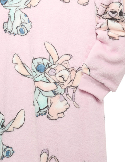 Lilo & Stitch Polar Kapüşonlu Sweatshirt (5-16 Yaş)