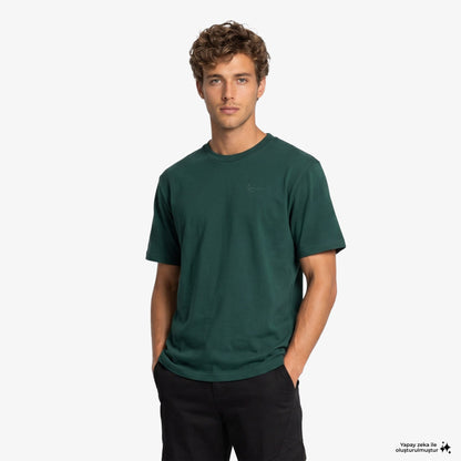 Karl Kani Signature Washed Oversized Erkek Yeşil T-shirt