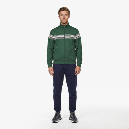 Lacoste Regular Fit Fermuarlı Erkek Yeşil Sweatshirt