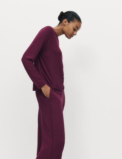 Uzun Kollu Pijama Üstü