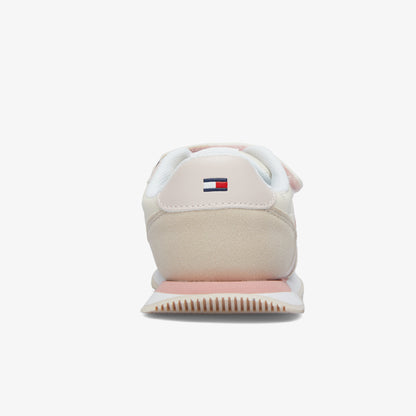 Tommy Hilfiger Low Cut Velcro Bebek Beyaz Spor Ayakkabı