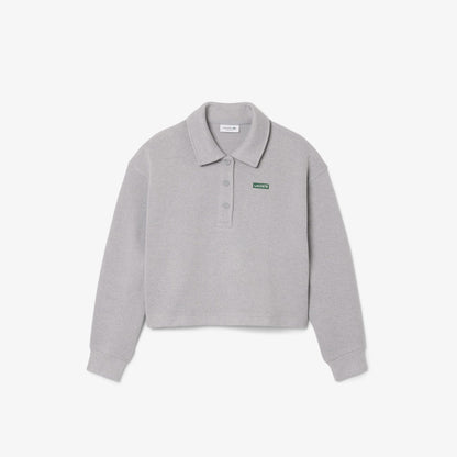 Lacoste Oversize Fit Kadın Gri Sweatshirt