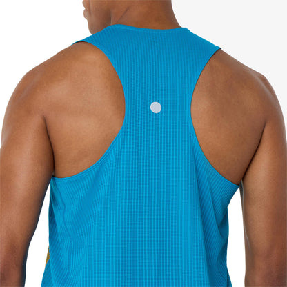 Asics Road Fade Singlet Erkek Siyah Koşu T-shirt