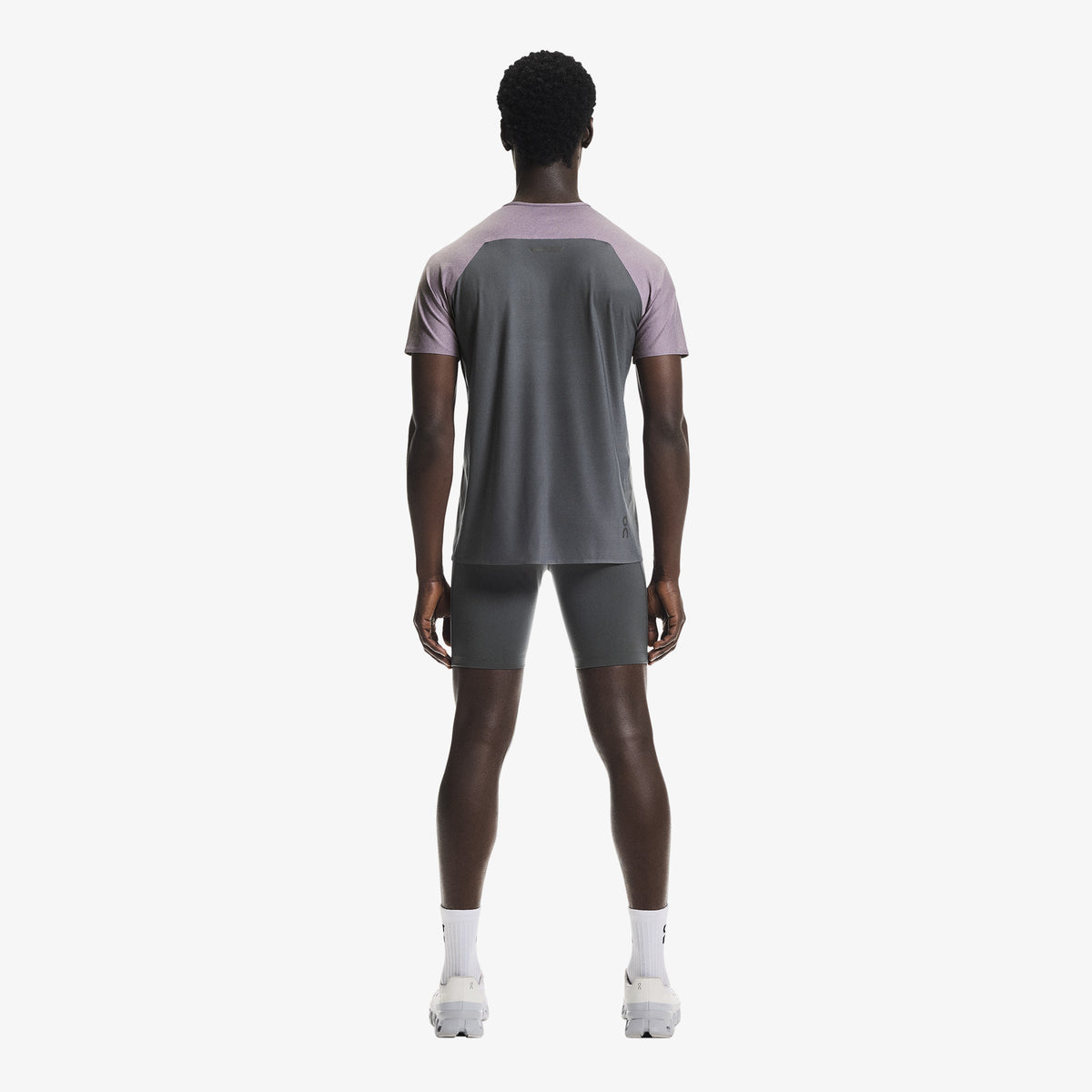 On Performance Erkek Mor T-shirt