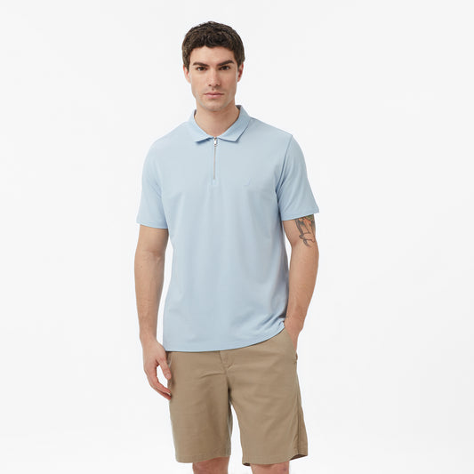 Nautica Erkek Mavi Regular Fit Polo Yaka T-shirt