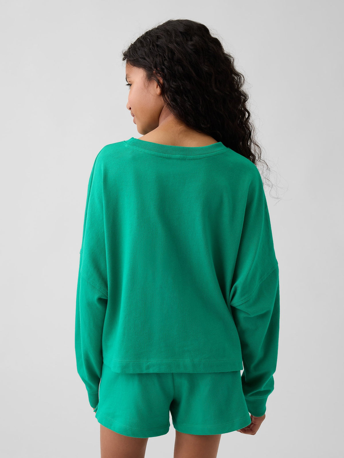 Yeşil Heavyweight Oversized Seam T-shirt