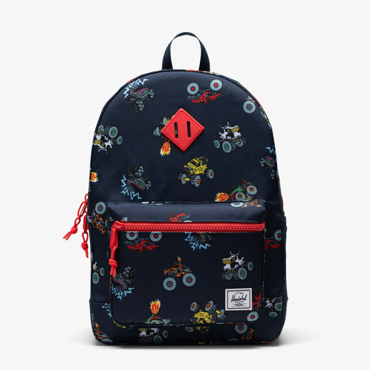 Herschel Suplly Co Monster Trucks Çocuk Lacivert Sırt Çantası