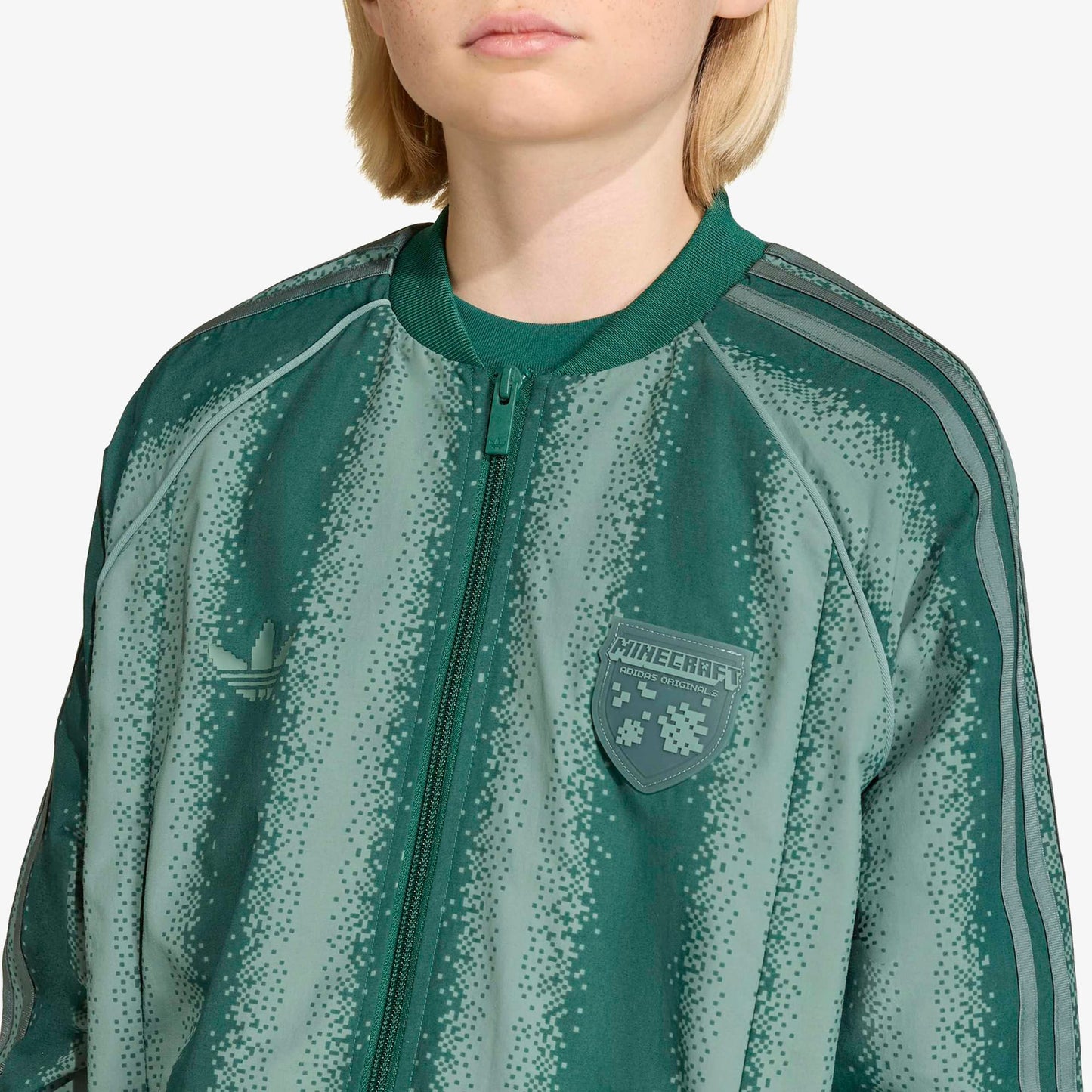 Adidas Minecraft Sst Lo Tt Çocuk Yeşil Ceket