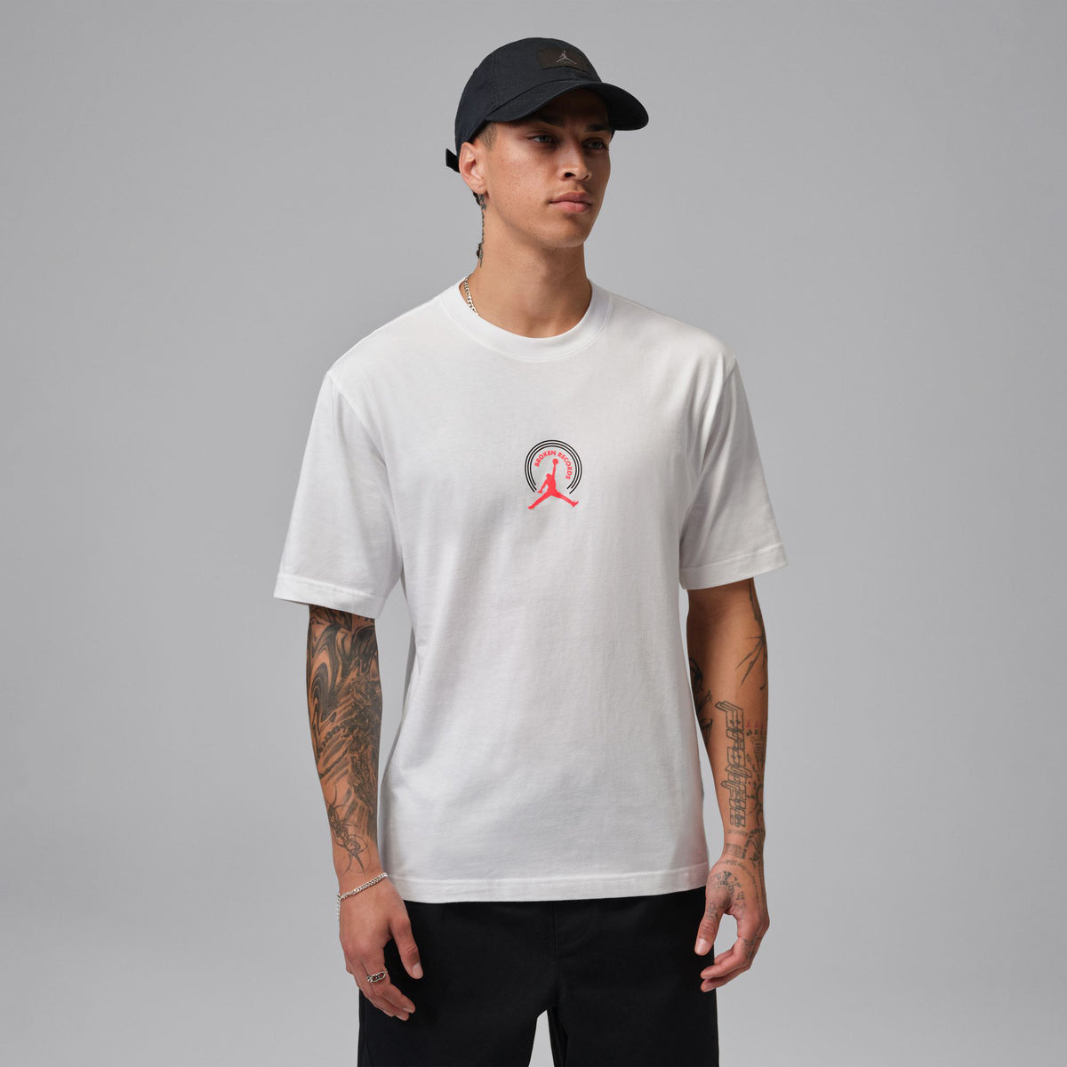 Jordan No Franchise Erkek Beyaz T-shirt