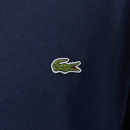 Lacoste Erkek Regular Fit Bisiklet Yaka Renk Bloklu Lacivert T-shirt