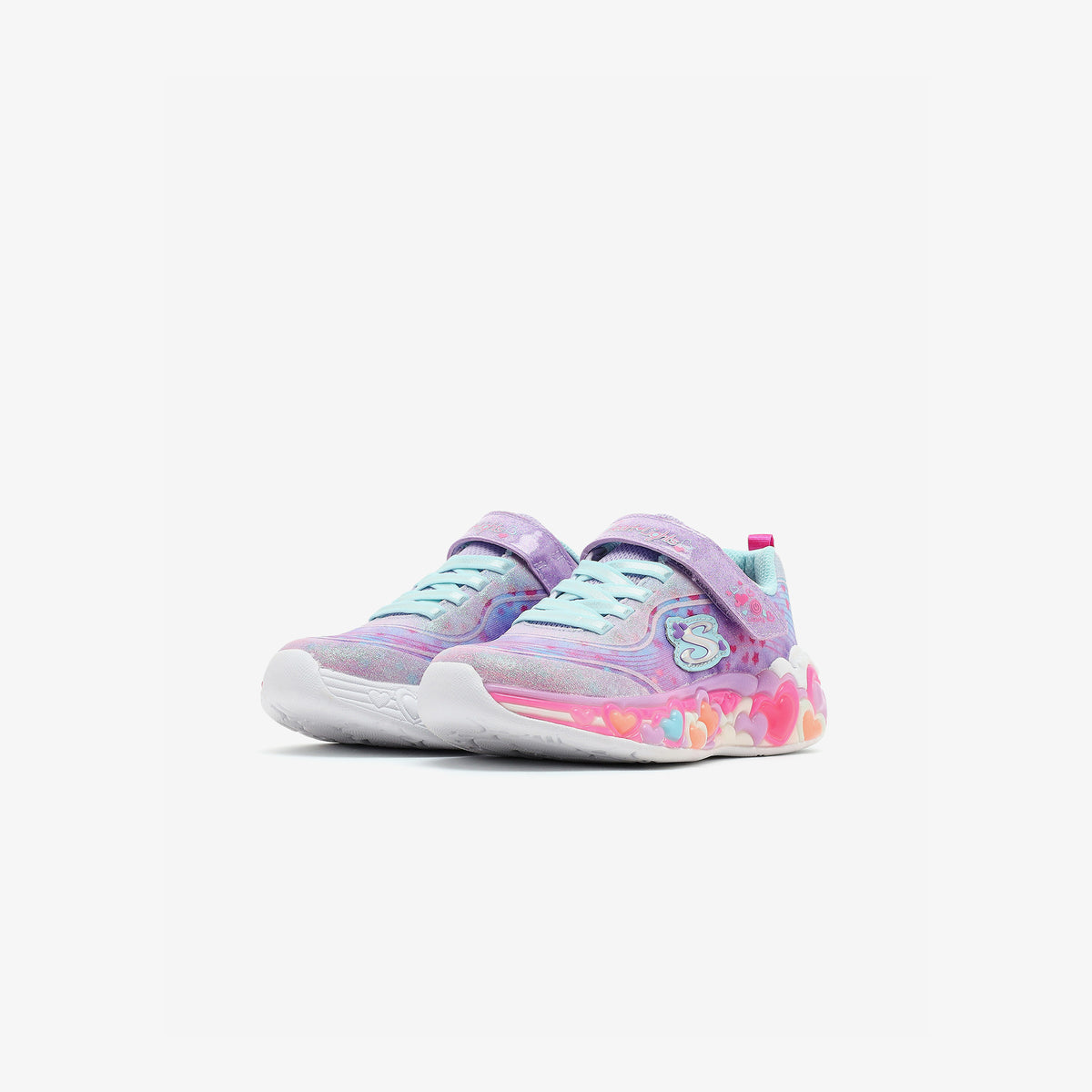Skechers Eternal Heart Lights Çocuk Mor Spor Ayakkabı