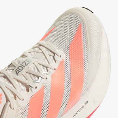 Adidas Adizero Boston 13 Unisex Beyaz Koşu Ayakkabısı