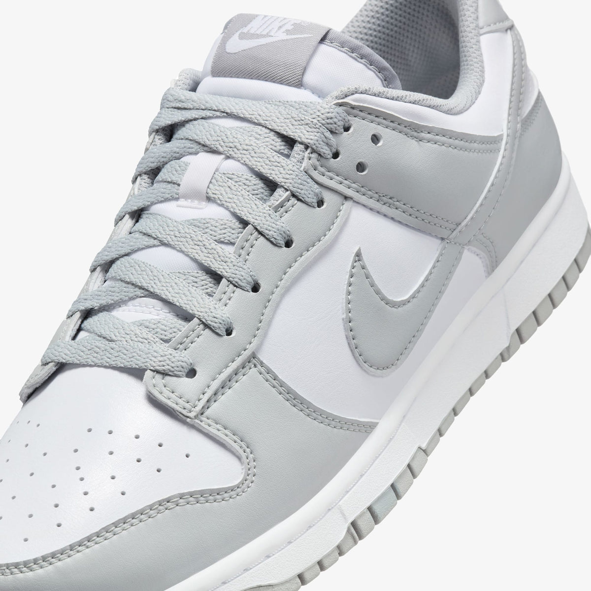Nike Dunk Low Retro Erkek Beyaz/gri Sneaker