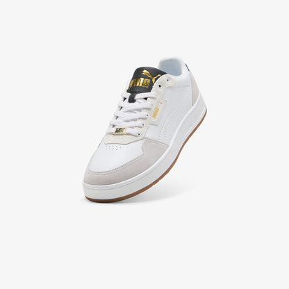 Puma Court Classic Lux Erkek Beyaz Spor Ayakkabı