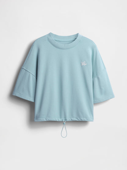 Açık Mavi Vintagesoft Gap Logo Bungee Sweatshirt
