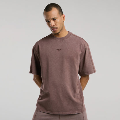 Everlast Bronx 1910 Oversize Erkek Kahverengi T-shirt