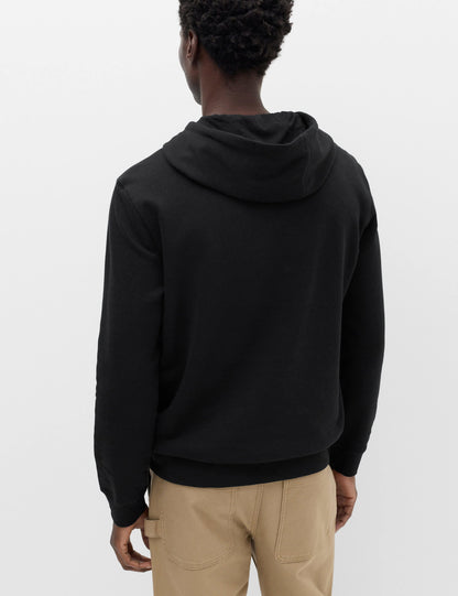 Basic Kapüşonlu Sweatshirt