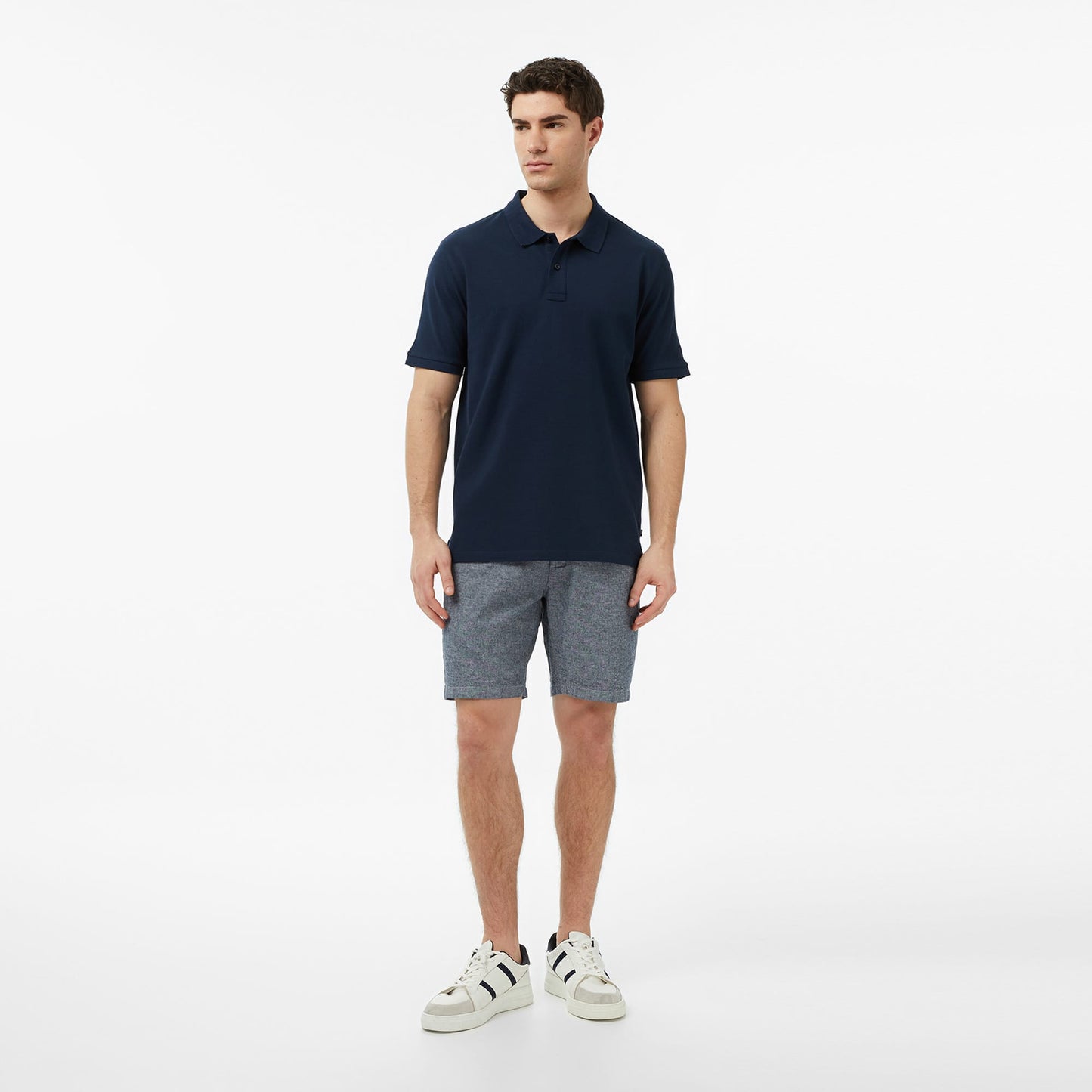 Nautica Erkek Lacivert Regular Fit Polo Yaka T-shirt