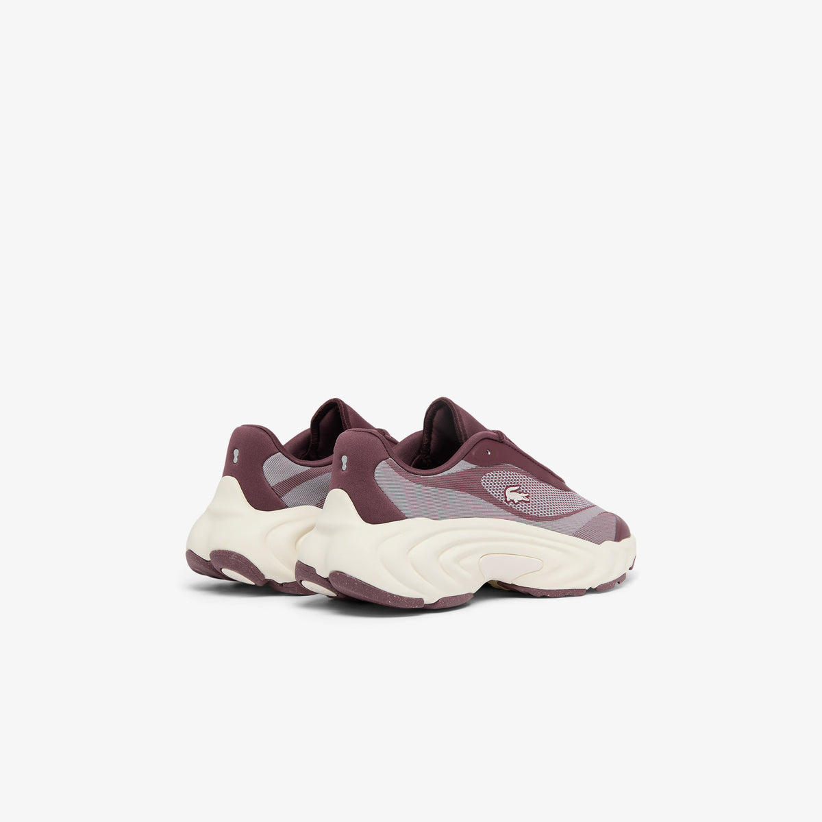 Lacoste Spinor Hybrid Kadın Bordo Sneaker