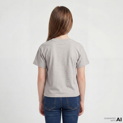 Nike Lace It Up Çocuk Mor T-shirt